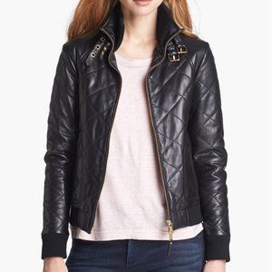 Marc Jacobs leather quilted jacket